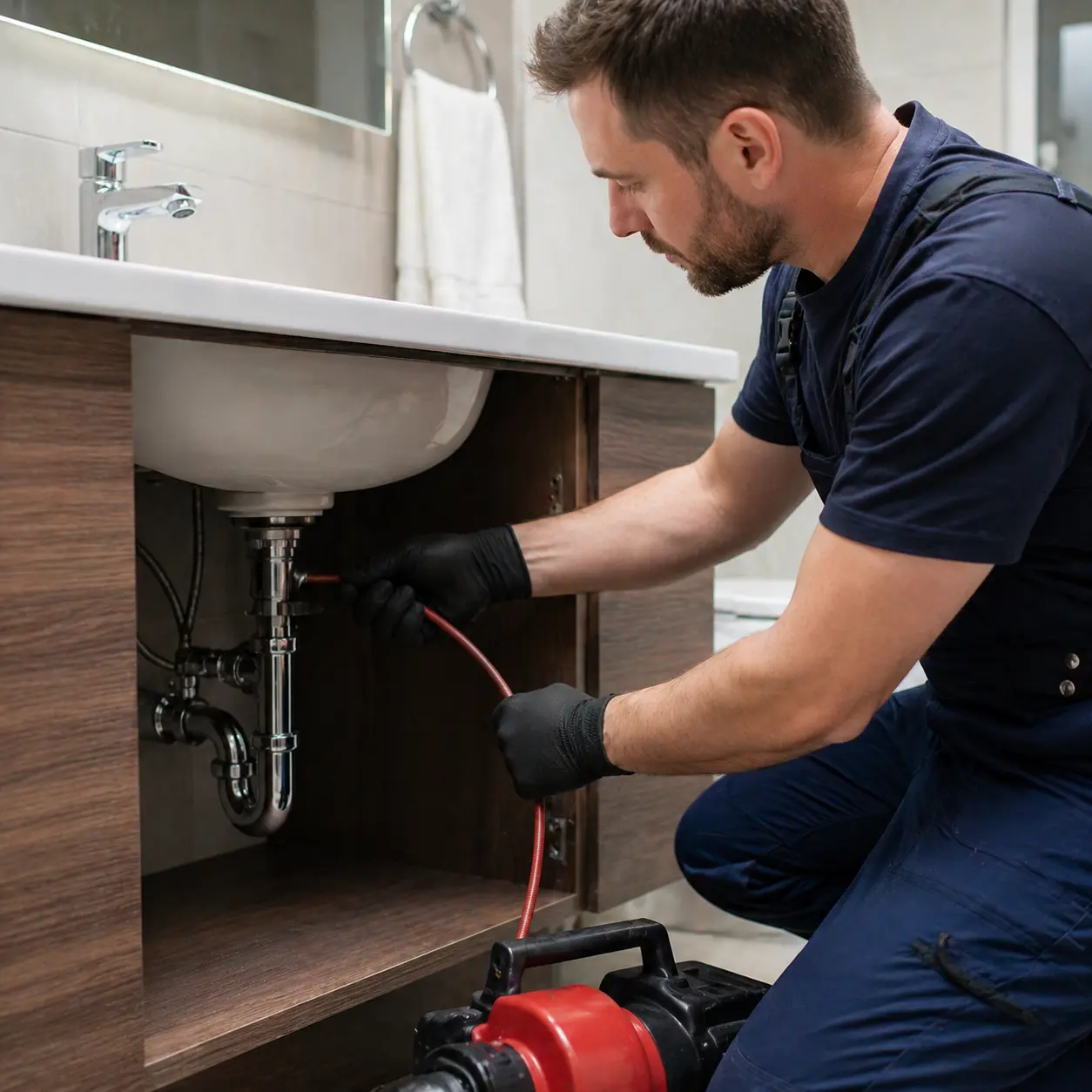 Blocked drain cleaning in Stittsville